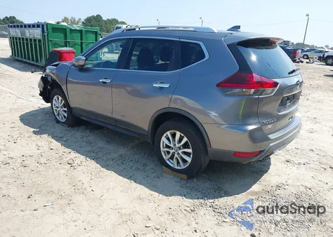 2019 Nissan Rogue Sv from USA, damaged, VIN KNMAT2MT8KP543473